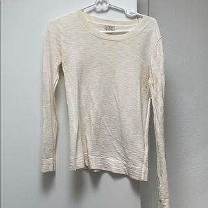 Jcrew white summer sweater